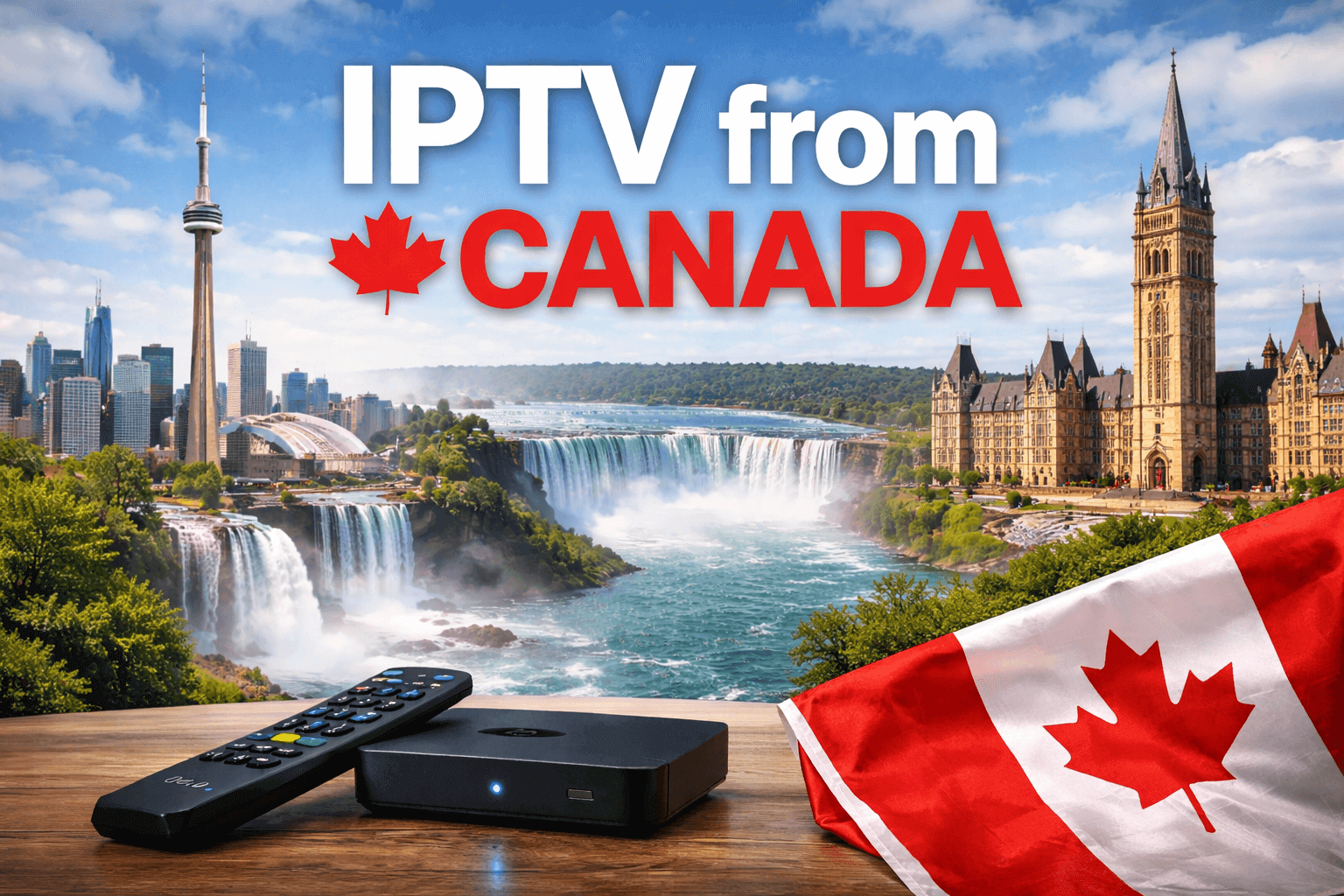 IPTV from Canada – watch live TV channels and movies online