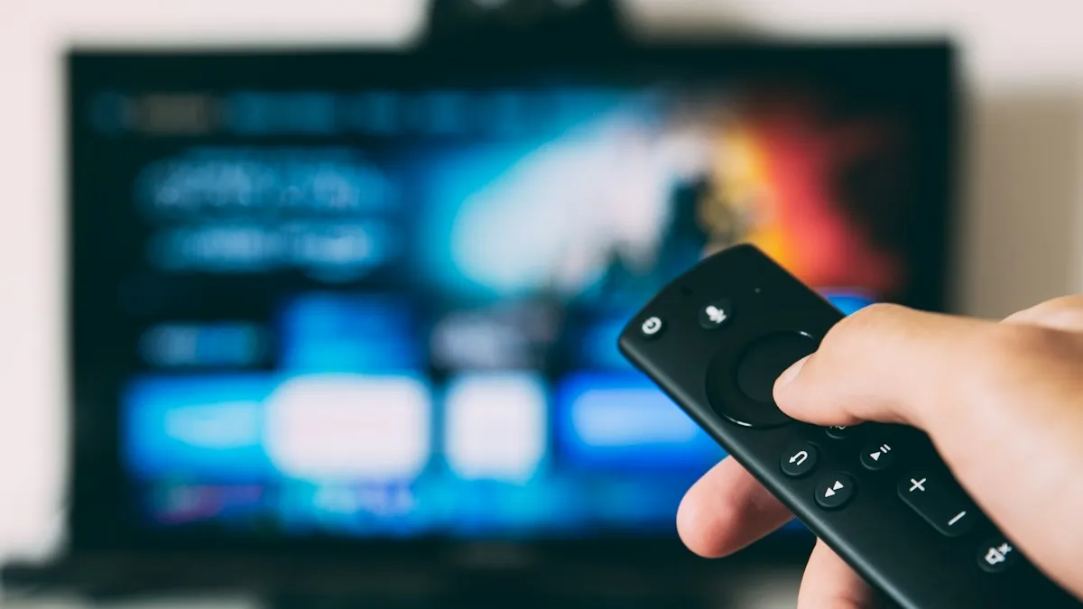 IPTV Edmonton on a smart TV at home